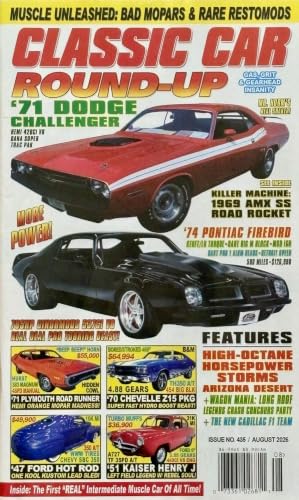 Classic Car Round-Up Magazine (August 2026 Issue)