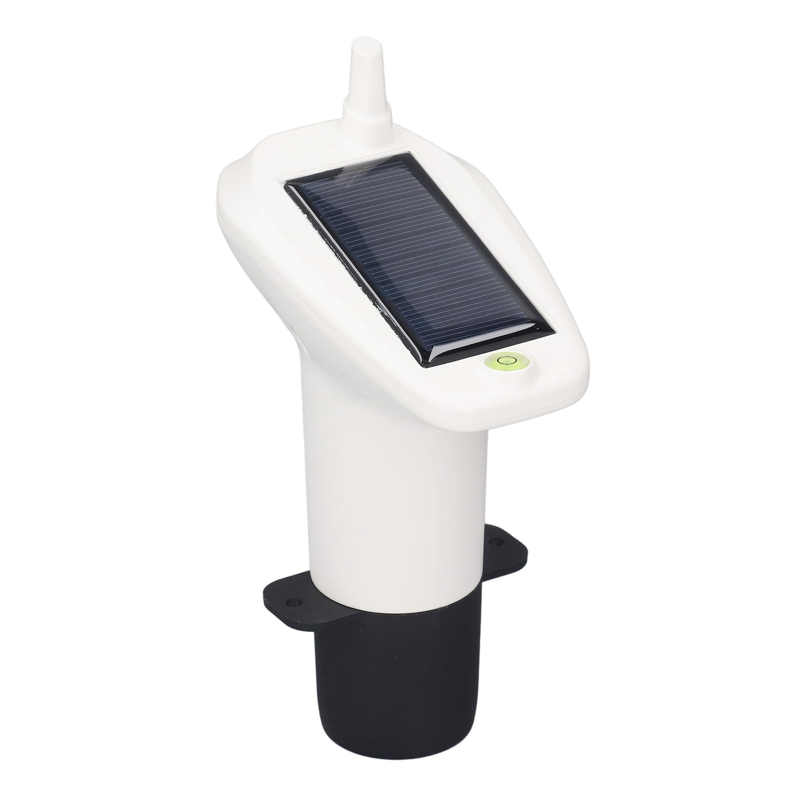 Cocoarm Ultraschall-Füllstandssensor, Wassertank-Füllstandsmesser aus ABS, 1 Bis 5 M Reichweite, Kabellose Anzeige, IP65-Sender, Temperaturüberwachung für Haushaltswassertanks, Brunnen, Zisternen