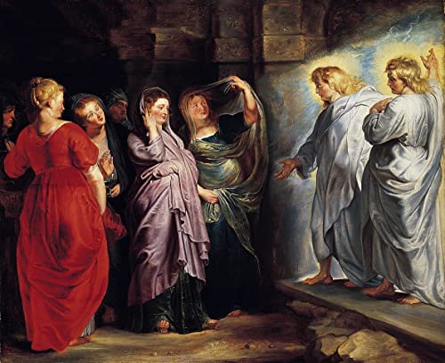 Art Tableau Les saintes femmes au sépulcre de Rubens, toile premium 60x90