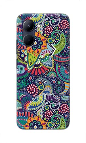 Image of Printed Hard Back Cover Case for Realme C33 Back Cover (Miraculous Patterns) -1803