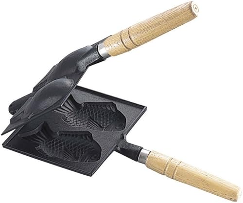 Ikenaga Ironworks Taiyaki aproximadamente 132 x 65 x 31 pulgadas incluyendo patrones de madera Ikenaga Ironworks Taiyaki aproximadamente 132 x 65 x 31 pulgadas incluyendo patrones de madera