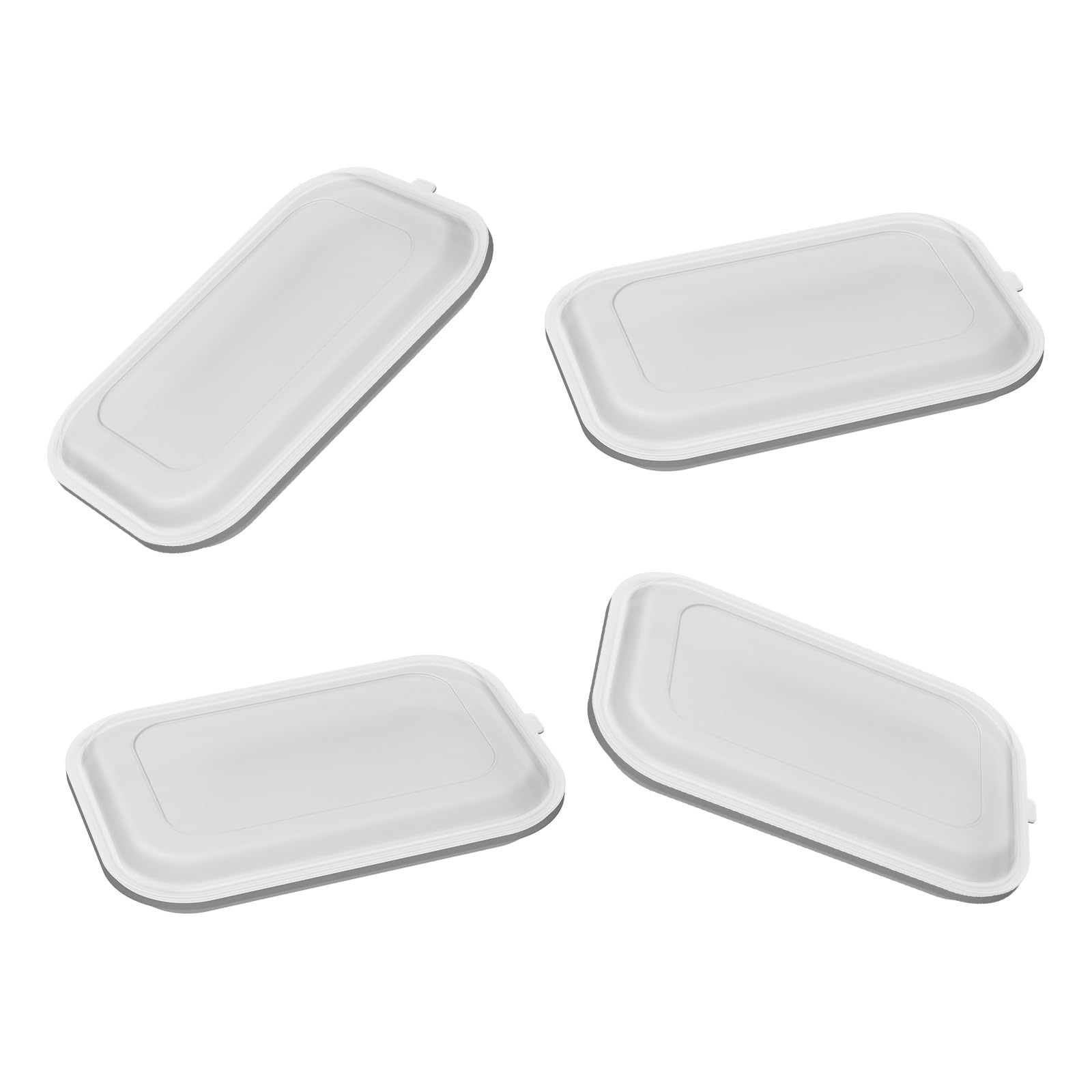 Piceioep Refrigerator Food Container Transparency Stackable Fridge Storage Bin Kitchen Storage Solution for Small Spaces Transparency Refrigerator Box