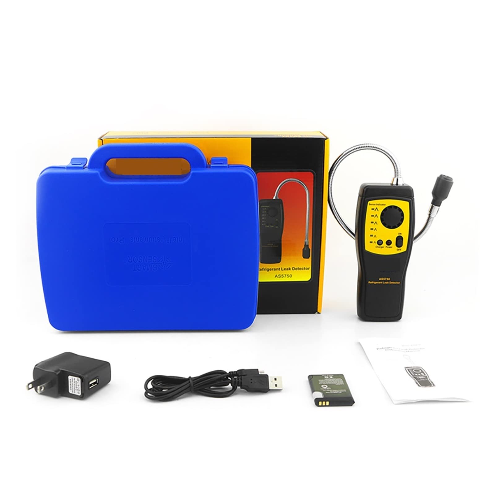 Digitale Portatile ad Alta precisione Detector di Gas combustibile Portatile Determina Il Tester con Allarme Audio e Luminoso