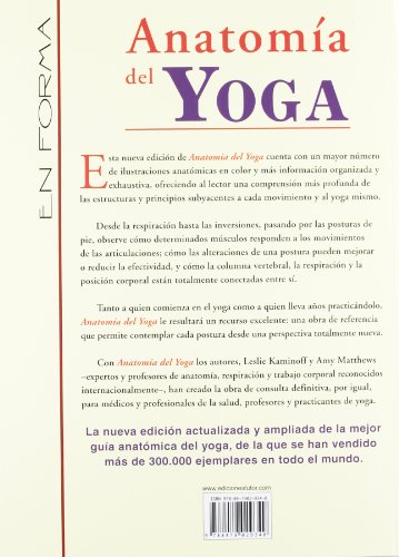 ANATOMIA DEL YOGA NUEVA EDICION AMPLIADA: Nueva
