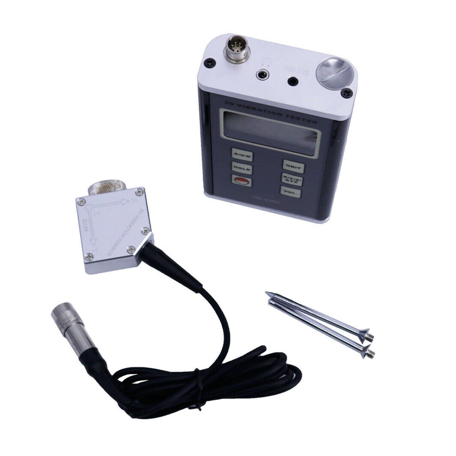 Vibration Meter, 3D VM-6380 Digital Tester Analyzer