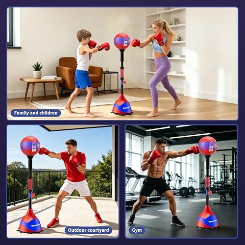 CroyVine Freestanding Punching Bag