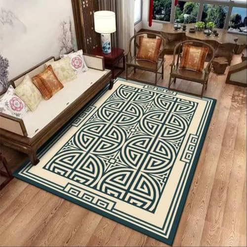 Tapis de salon géométrique simple antidérapant 70X200CM tapis classique confortable