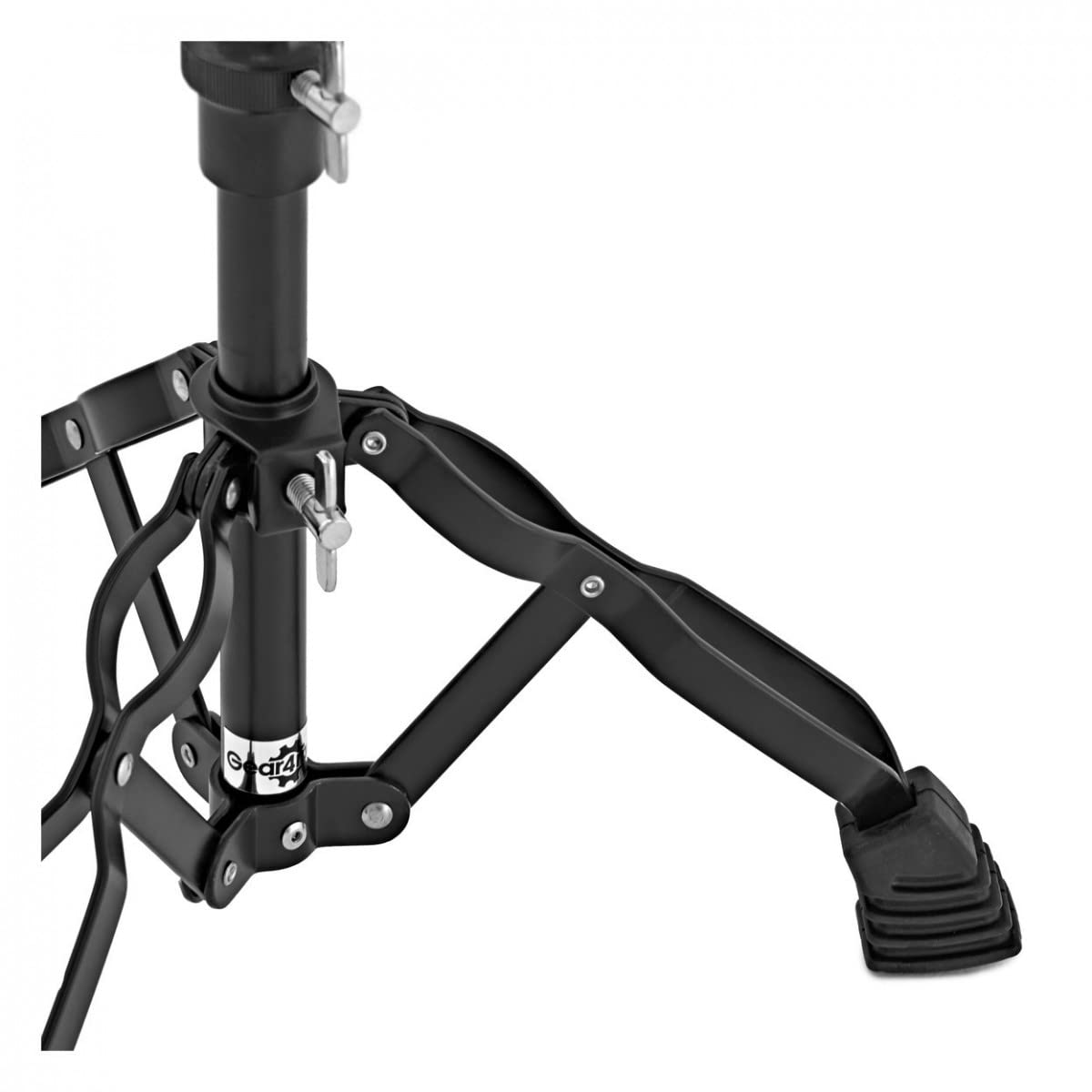 Negro Snare Soporte de tambor de 14 pulgadas de Gear4music Altura 465-580 mm