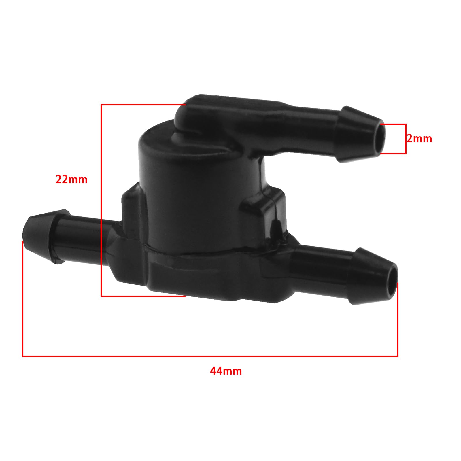 2-Pack Car Windshield Washer Check Valve – 3-Port Connector, Compatible With Toyota Corolla, Camry, RAV4, Replaces #85321-28020