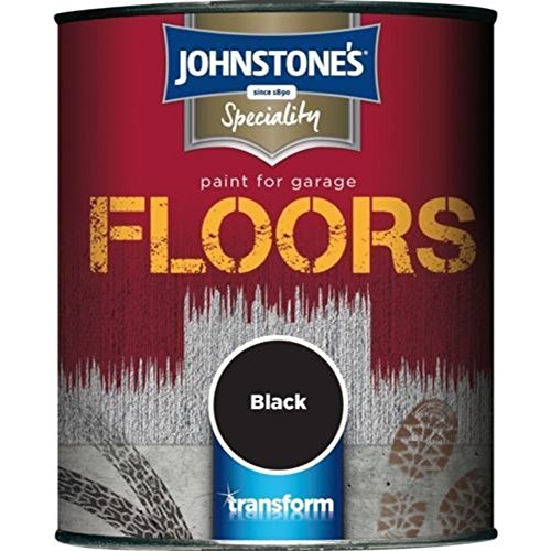 Johnstones Specialty High Performance Floor Paint Black 750ml