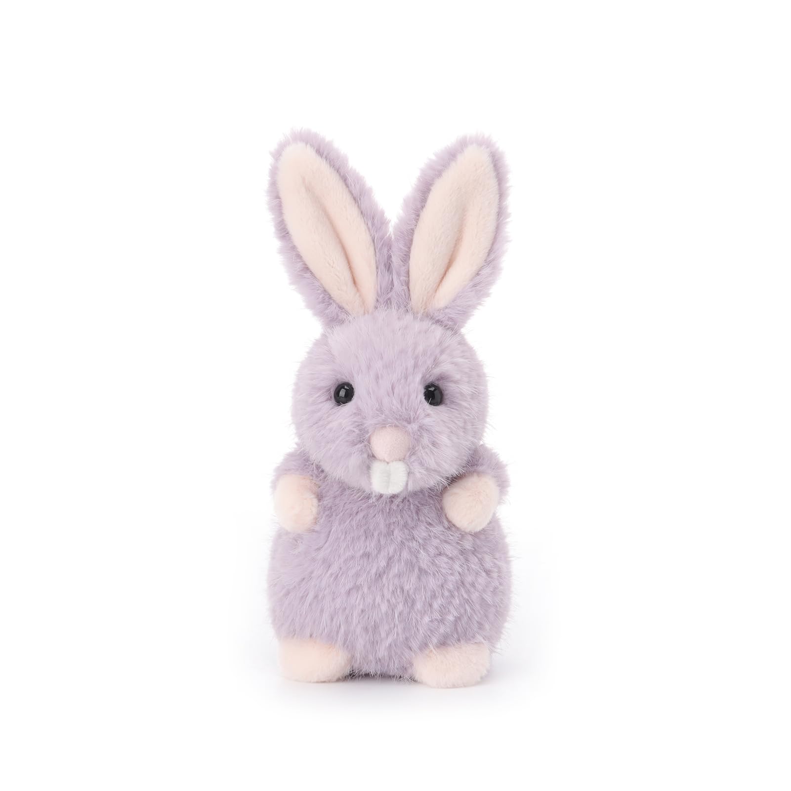 Apricot Lamb Freundlich Hase Kaninchen Plüschtiere für Kinder, weiche niedliche Kuscheltier für Baby Mädchen und Jungen, Flauschige Freundlich Hase Lila 15cm