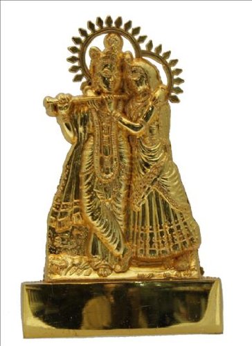 Indiabazaar Radha Krishna 3" (can be used as car idol)