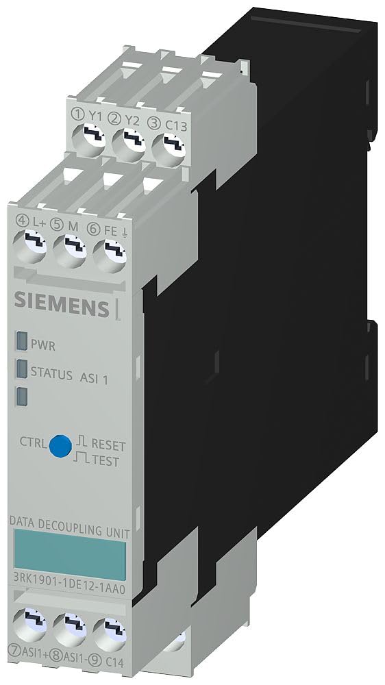 Découpleur données AS-i Siemens Sirius 1 x 4 A SCHR résout les pertes de signal