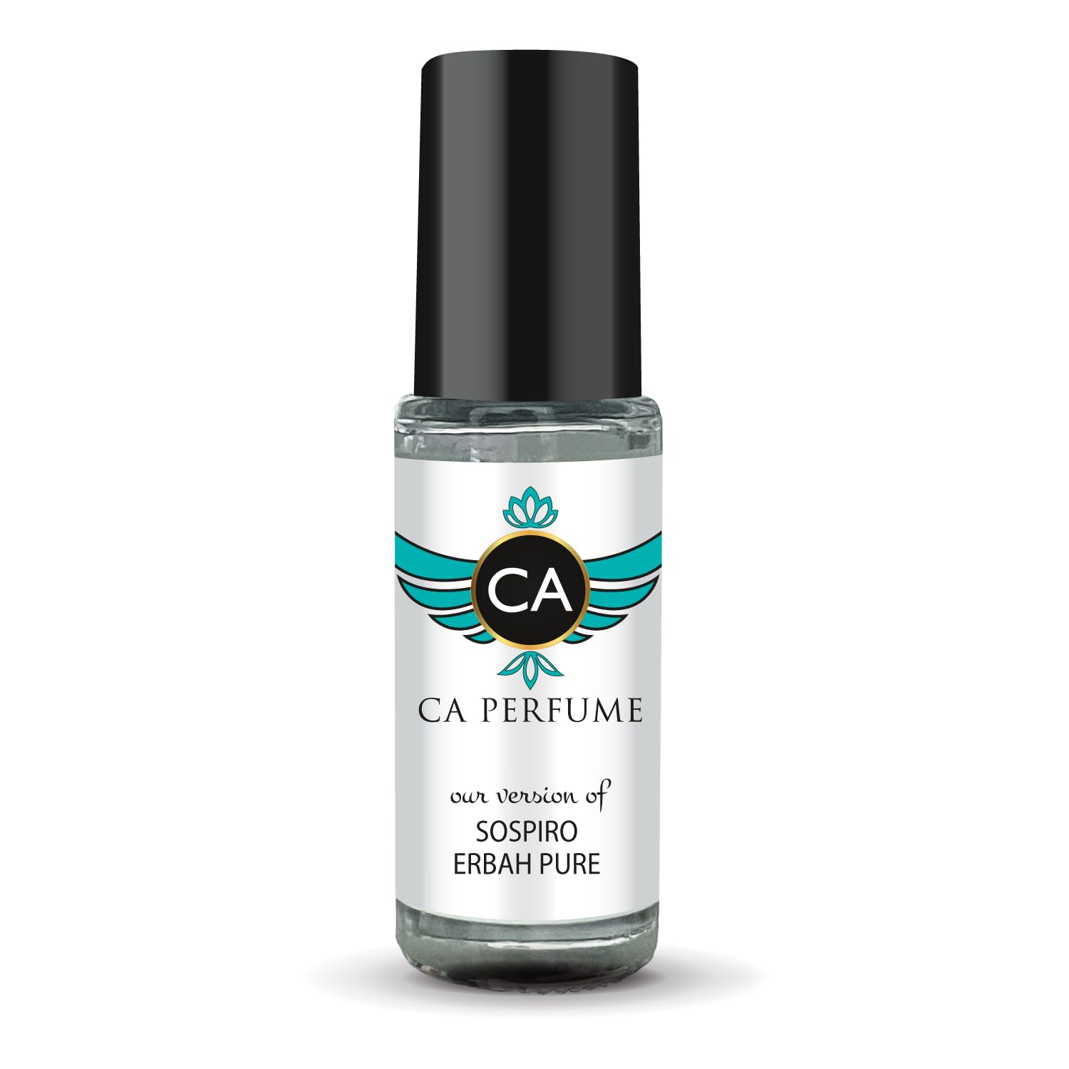 CA Perfume Impression of Erbah Pure For Women & Men Replica Fragrance Body Oil Dupes Alcohol-Free Essential Aromatherapy Sample Travel Size Concentrated Long Lasting Roll-On 0.14 Fl Oz/4ml-X1