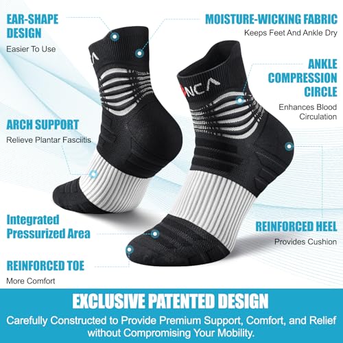 Image of NEENCA Professional Compression Socks for Women Men Circulation, 20-30 mmHg