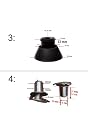 Universal Air Cooler Water Drain Plug | 4 Types of Water Drain Rubber Stopper, Fits 9mm–20mm Drain Holes (Check Size & Buy)-4 Models -4 pc gallery image