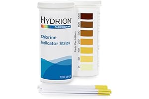 Hydrion Professional Chlorine Test Strips: Your Essential Food Service Tool