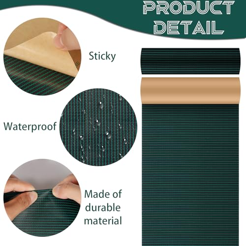 Kit reparación cubierta piscina 2 rollos 8x48 pulg verde miniatura 4