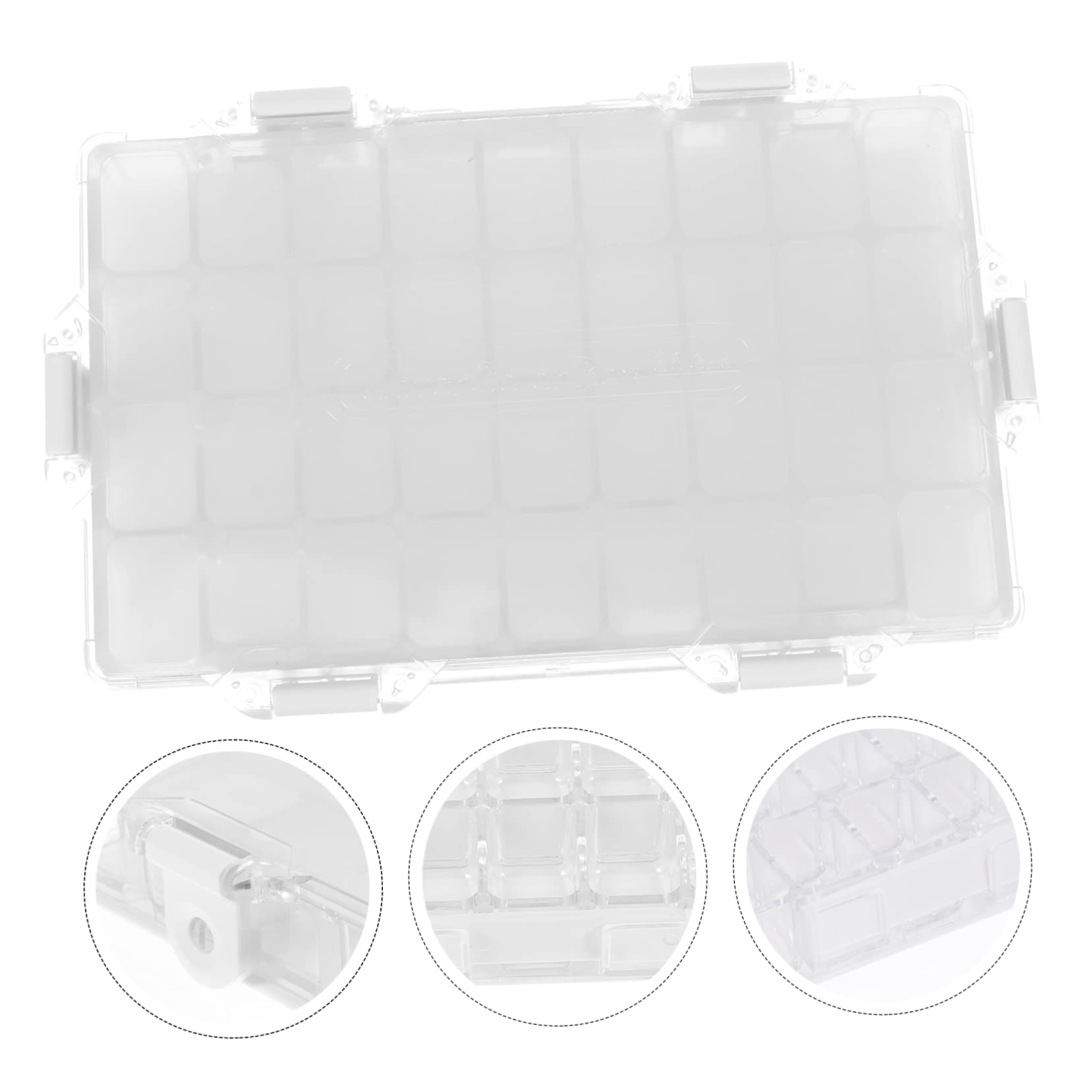 Housoutil Palette de Peinture Abs 36 Cases Sèche et Soudée pour Aquarelle et Gouache 100% Étanche
