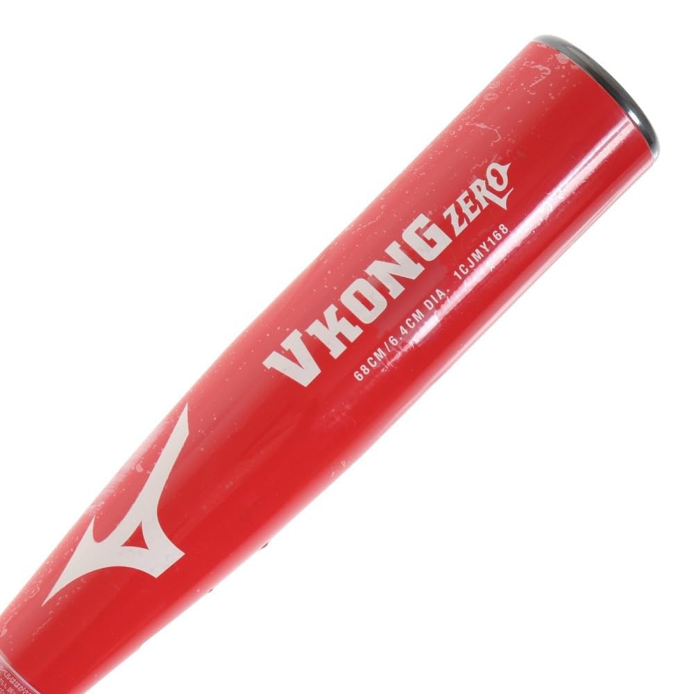 Amazon | MIZUNO 少年軟式用金属製 VコングZERO レッド 68 | MIZUNO