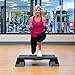 Body Sport® Aerobic Step – Step Aerobics Platform – Workout Equipment – Exercise Step Platform – Gray/Black