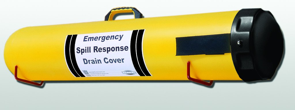 UltraTech 2140 Polyethylene Ultra-Drain Seal Wall Mount with Handle, 7