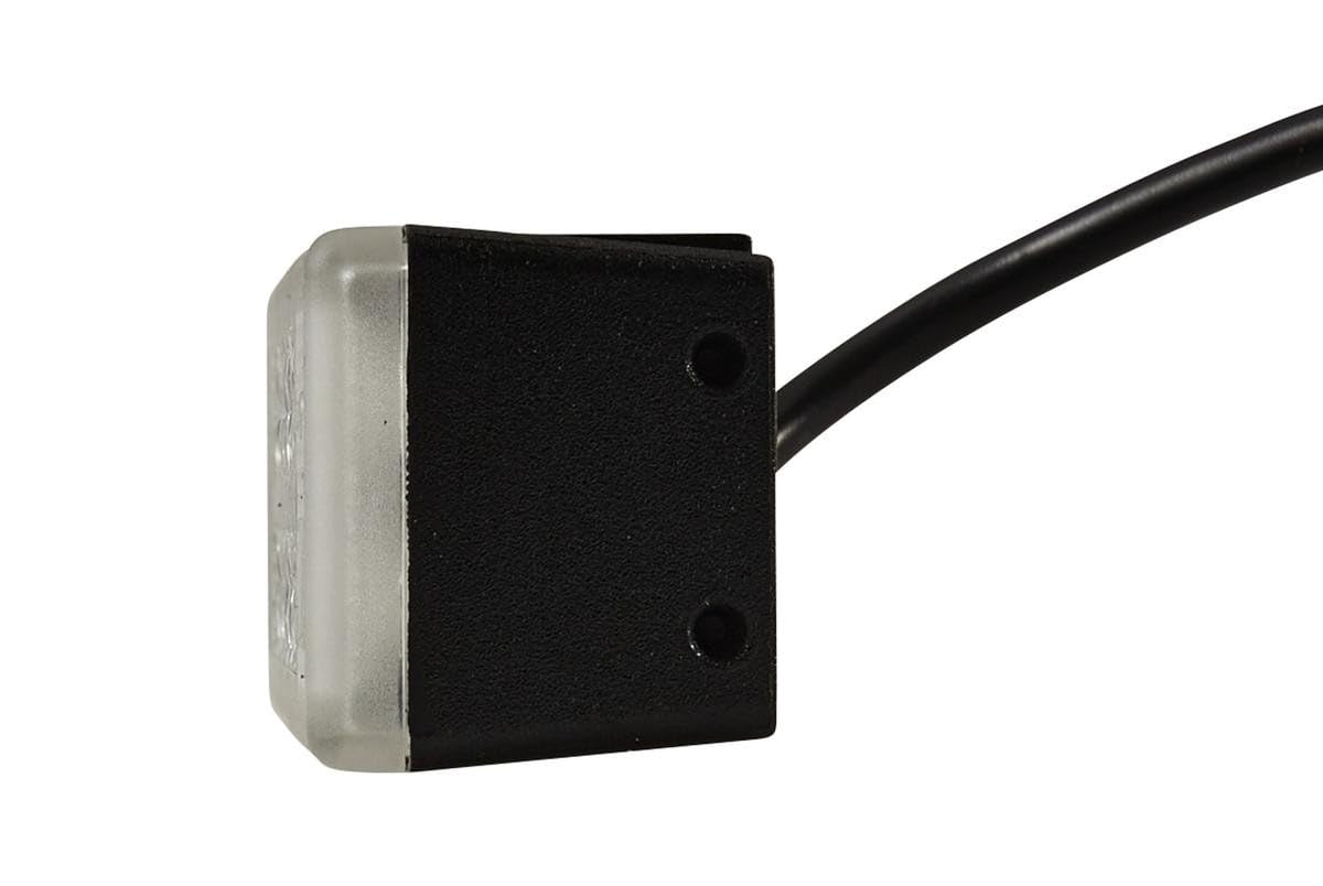 HELLA 2XD 009 048-101 LED-Blitz-Kennleuchte - C-LED - 24V - blau - Einbau/Schraubanschluss - Kabel: 800mm - Stecker: offene Kabelenden