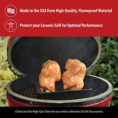 High-Que Gold Standard Nomex And Kevlar Gasket, Replacement For Kamado Joe Classic Grill High-Heat 12' Gasket Seal, 2-Year Warranty, Made In Usa #TOP2