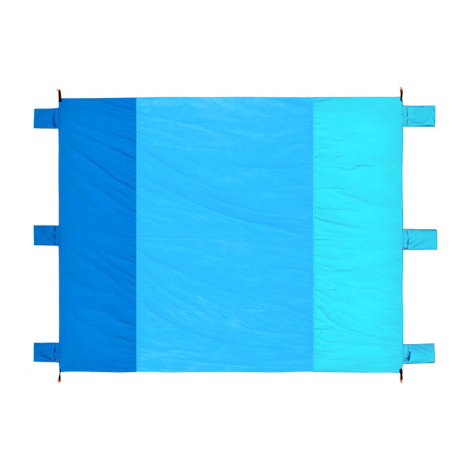 Couverture de pique-nique 116 x 108 pouces Couverture de plage Imperméable Pliable Tapis de Plage et pic Nique avec piquets de sol und Aufbewahrungstasche Léger et Lavable pour Plage,Parc,Voyage