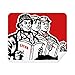 Worker Soldier Star Book Red Cleaning Cloth Screen Cleaner 2pcs Suede Fabric
