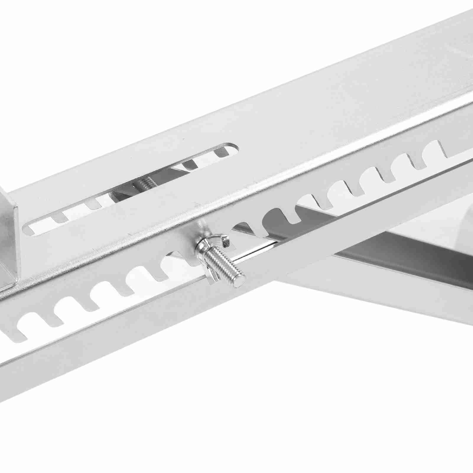 Kit Supporto di Carico Stabilizzatore con Regolabile in Acciaio Legato per Pittura Murale, Riparazione di Finestre, 2 Pezzi, 20,08 X 10,08 X 3,15 Pollici