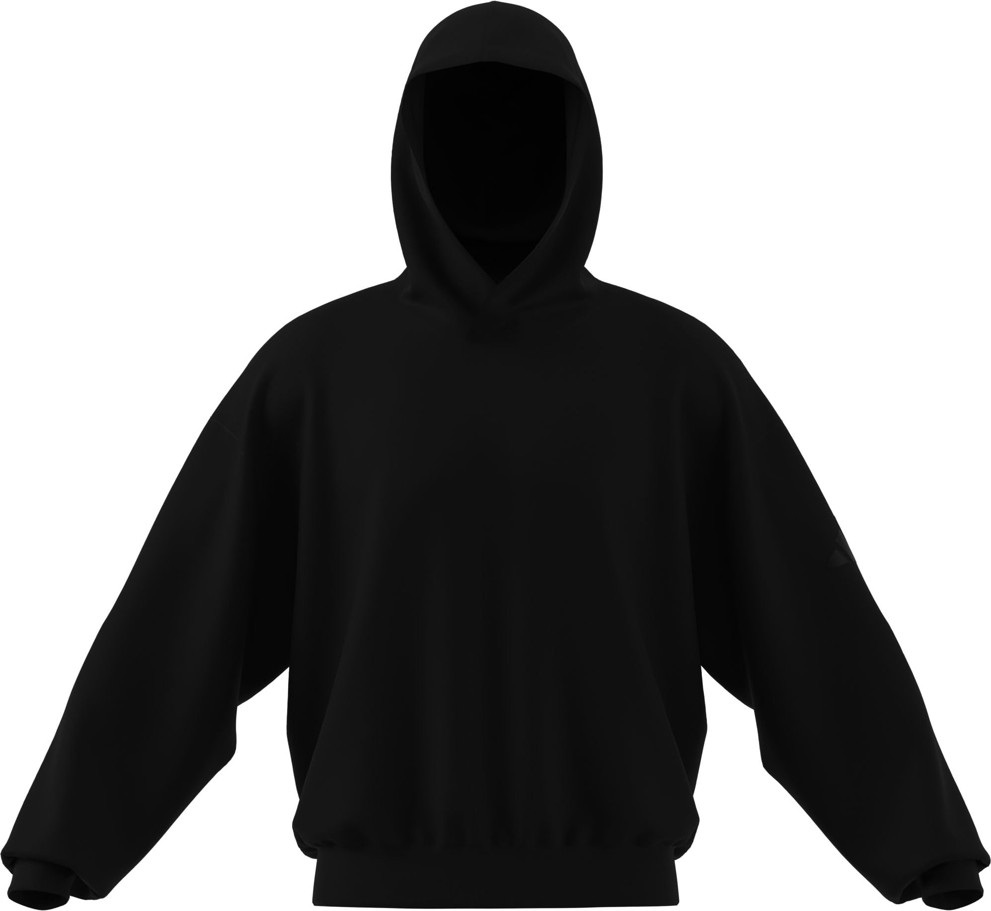 adidas Men's Soft Lux Hoodie Sweatshirt, black, L Tall