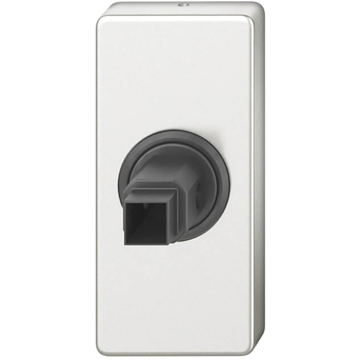 FSB 0 34 0000 09040 0105 Maniglia per Finestra Adattatore Rosetta Rettangolare, Alluminio Argento anodizzato