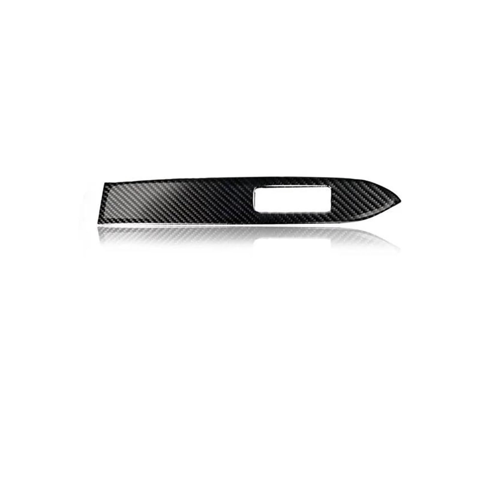Car Interior Moulding Accessories for Mustang 2015-2022 LHD RHD Carbon Fiber Car Dashboard Decoration Strip Sticker Passenger Seat Side