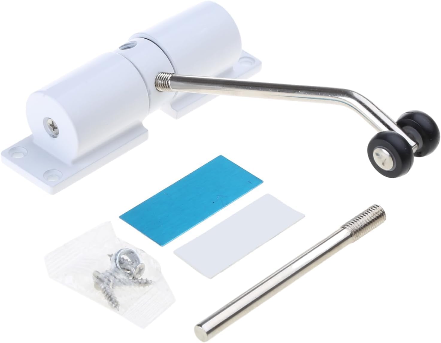 See full amazon price history chart for JIALTO Automatic Door Closer, Adjustable Hydraulic Door Spring Closer for Interior Door, Quiet Auto Door Closing for Interior Door, Safety Door Stopper for Room, Gate Spring (White) JIALTO Automatic Door Closer, Adjustable Hydraulic Door Spring Closer for Interior Door, Quiet Auto Door Closing for Interior Door, Safety Door Stopper for Room, Gate Spring (White) (B0D98DFSQ9) Amazon Price History, Amazon Price Tracker