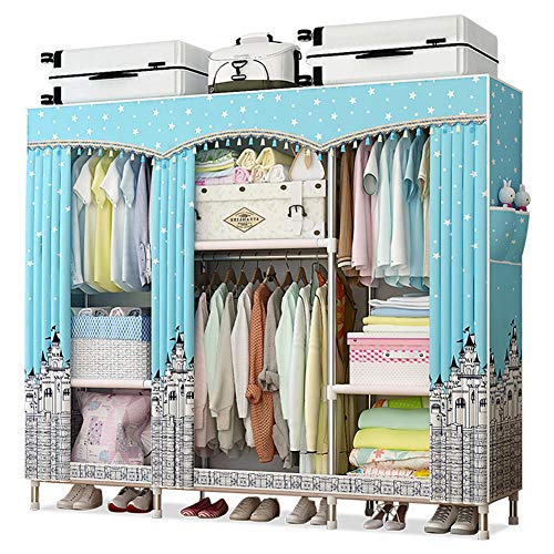 Rangement de vêtements pliable pour solutionner le manque d'espace dressing