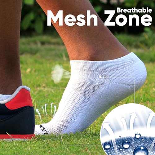No-Show Socks Men: Running & Compression - Low Cut & Ankle Support Socks for Men2