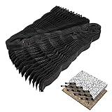 Tongmo 9x17 FT Gravel Ground Grid-2Inch Thick Geo Grid Driveway Stabilization Grids, Expansion Foldable Geocell Ground Grid for Landscaping Parking Lots Garden,Yard