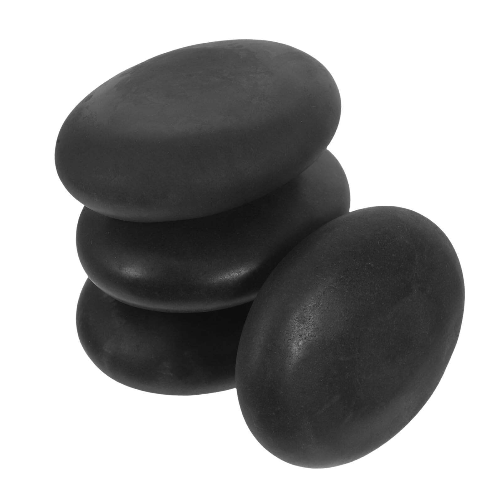 4 Piedras Calientes Para Masaje Guasha Piedras De Spa Para Masaje Para Spa Para Terapia Negra