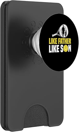 Like Father Like Son Padel Racquet Paddle PopSockets PopWallet for MagSafe