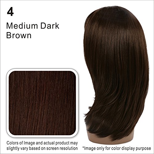 Miniatura 4 de Vivica A Fox Hair Collection BP Kennedi Bang N Pony en peluca de color, 4, 5.20 onzas