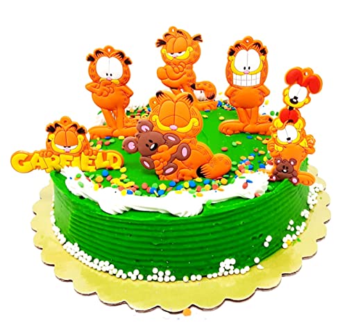 Fat Cat Iconic Themed Birthday Cake Topper Set