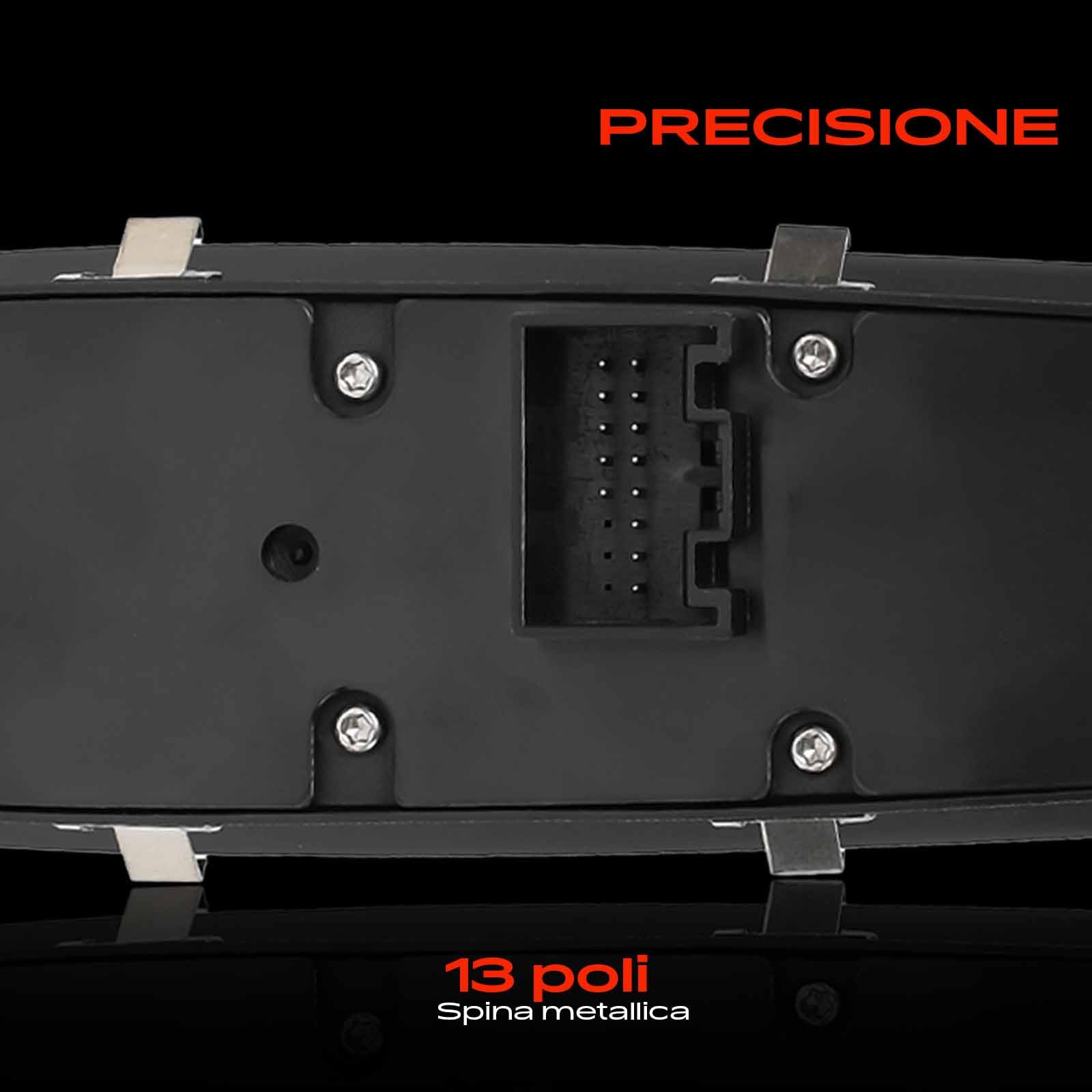 Frankberg Interruttori alzacristalli Compatibile con Cayenne 92A Macan 95B Panamera 970 7PP959858AFDML