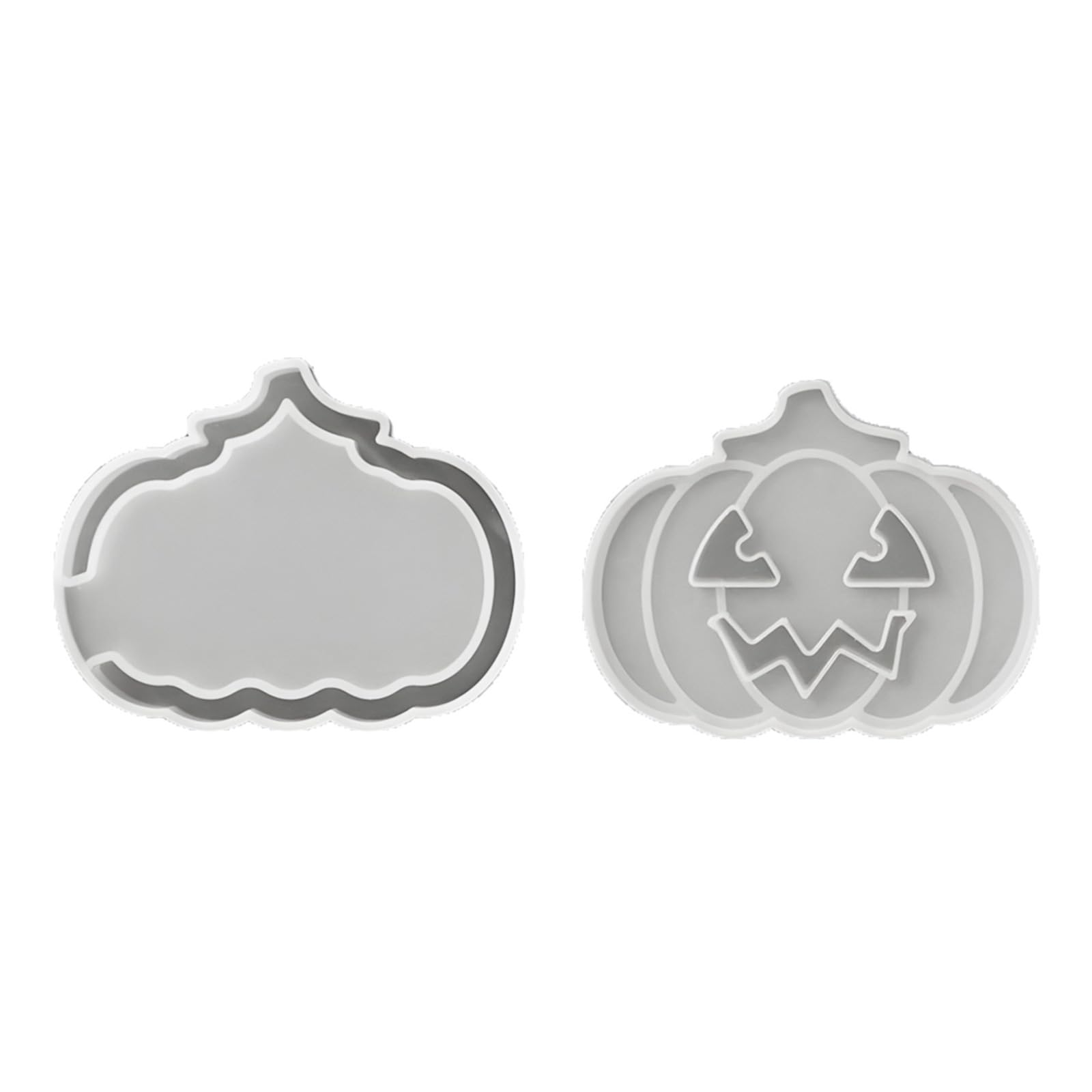 Jazuaiao Food Grade Silicone Pumpkin Carving Mold Hollow Out Craft Set for Halloween Lamp and Home Decoration Hollow Out Pumpkin LED Lamp Mold