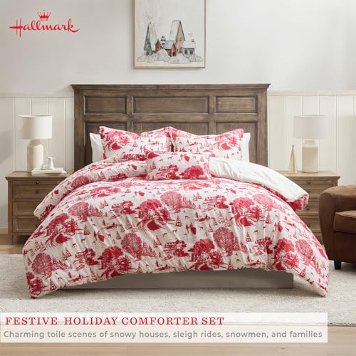 67% Off Hallmark Holiday Comforter Set - 4-Piece Bedding