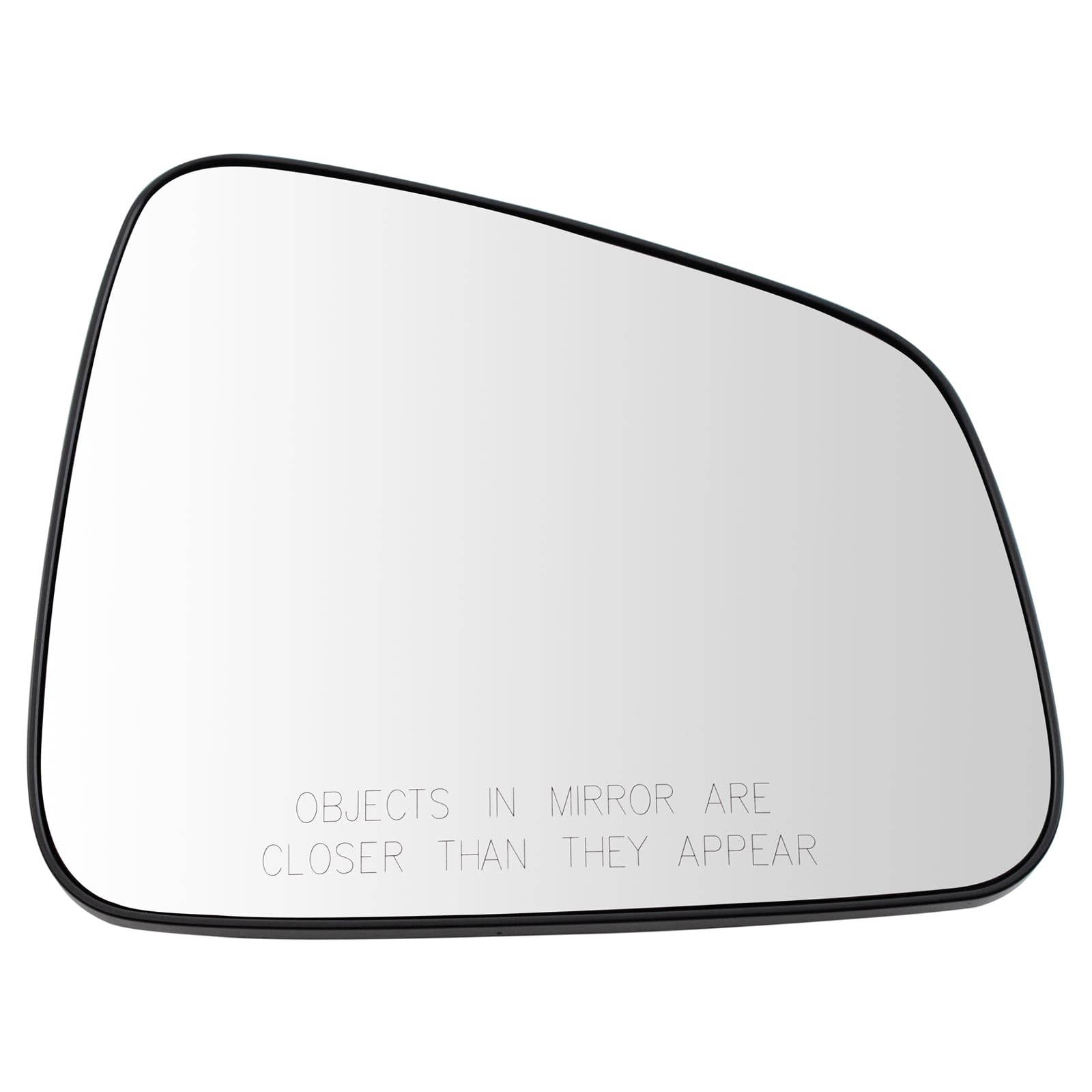 TRQ Passenger Side Mirror Glass with Backing Plate For Factory Equipped & Aftermarket Mirrors Compatible with 2015-2020 Chevrolet Trax LS Mexico Built