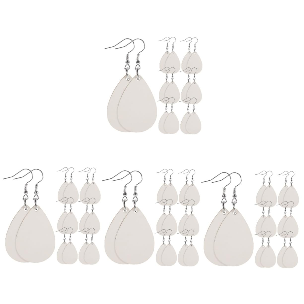 60 boucles d'oreilles légères pour oreilles percées sensibles - 8