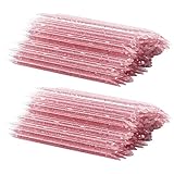 200 Pieces Nail Stick Cuticle Pusher, Nail Care Sticks, Cuticle Manicure and Pedicure Stick for Fing