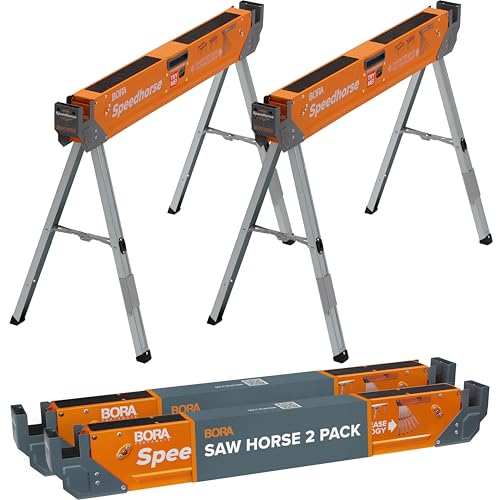BORA Speedhorse Metal Top Saw Horses