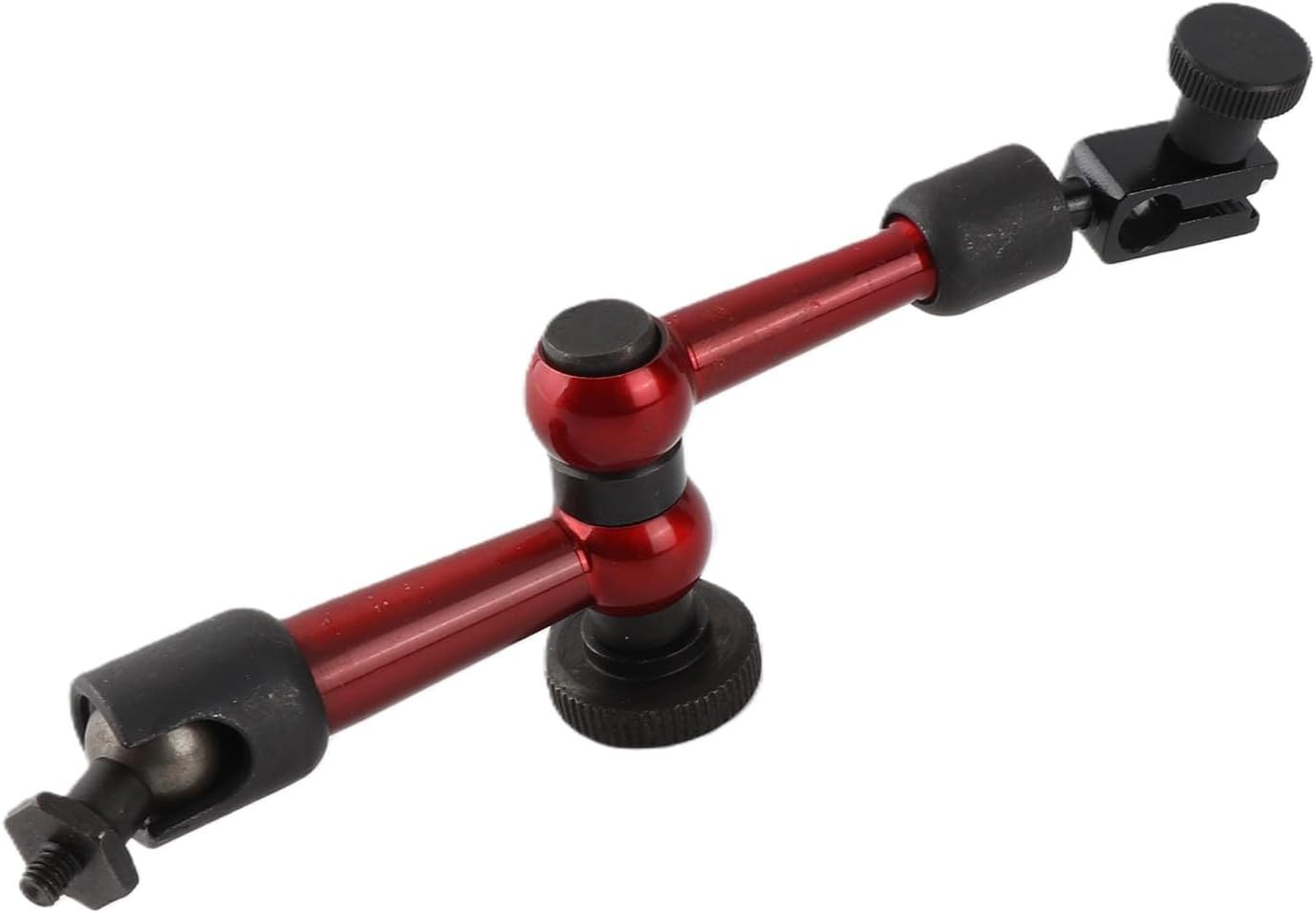 AUNMAS Universal Magnetic Base Holder, 11 * 6.3cm Adjustable Universal Magnetic Metal Base Holder Stand Universal Dial Base Holder for Digital Dial Test Indicator